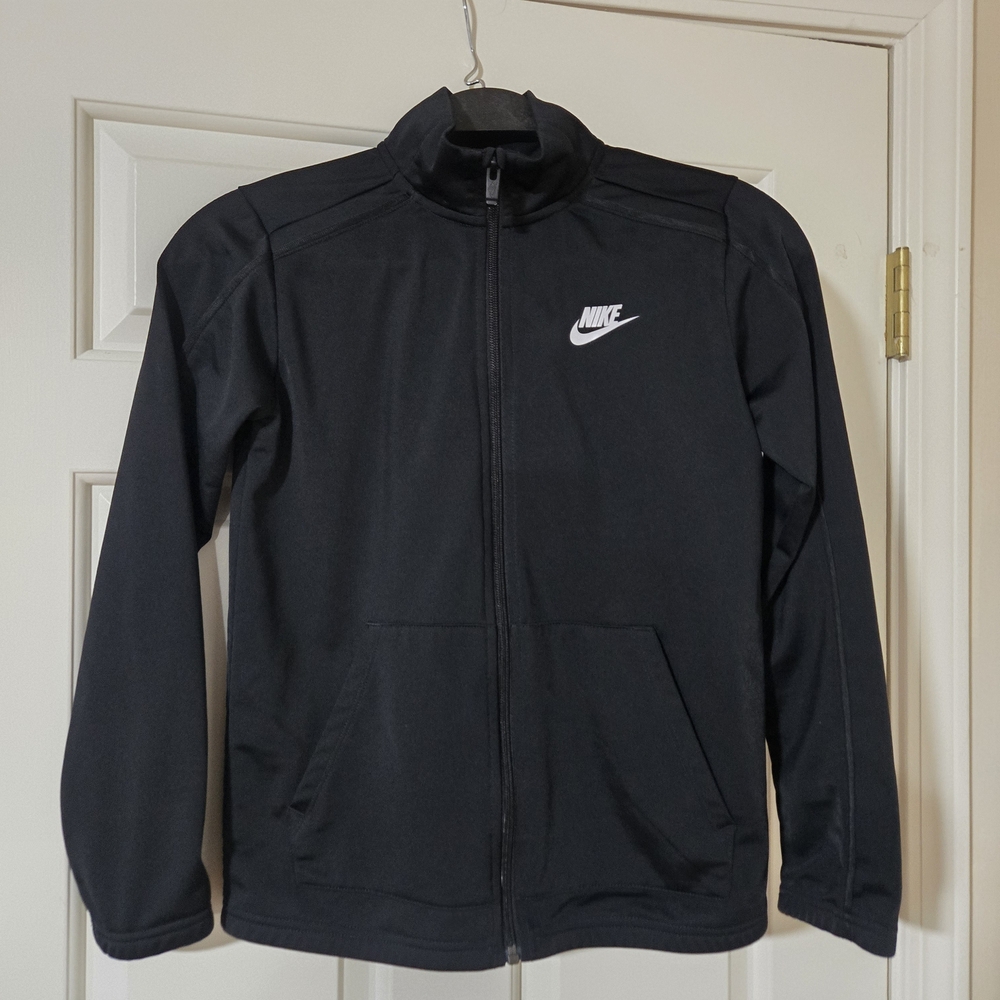 Nike Men's Black Windbreaker Jacket